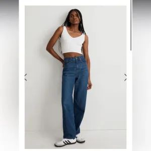 • Madewell • Women’s Baggy Straight Jeans in Dark Worn Indigo Wash Blue 25