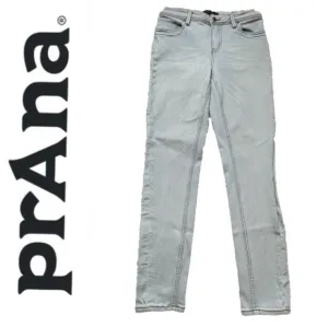 ⭐️ Prana Soma Jean Light Washed Blue Size 29 (8) stretch skinny womens jeans