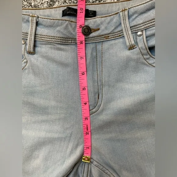 ⭐️ Prana Soma Jean Light Washed Blue Size 29 (8) stretch skinny womens jeans