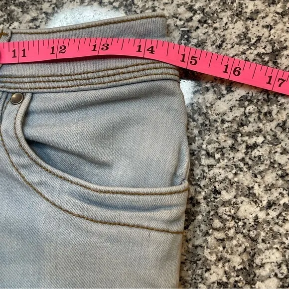 ⭐️ Prana Soma Jean Light Washed Blue Size 29 (8) stretch skinny womens jeans