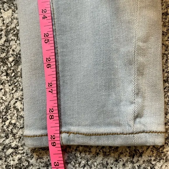 ⭐️ Prana Soma Jean Light Washed Blue Size 29 (8) stretch skinny womens jeans