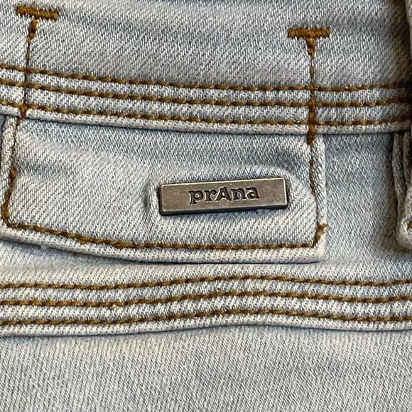 ⭐️ Prana Soma Jean Light Washed Blue Size 29 (8) stretch skinny womens jeans