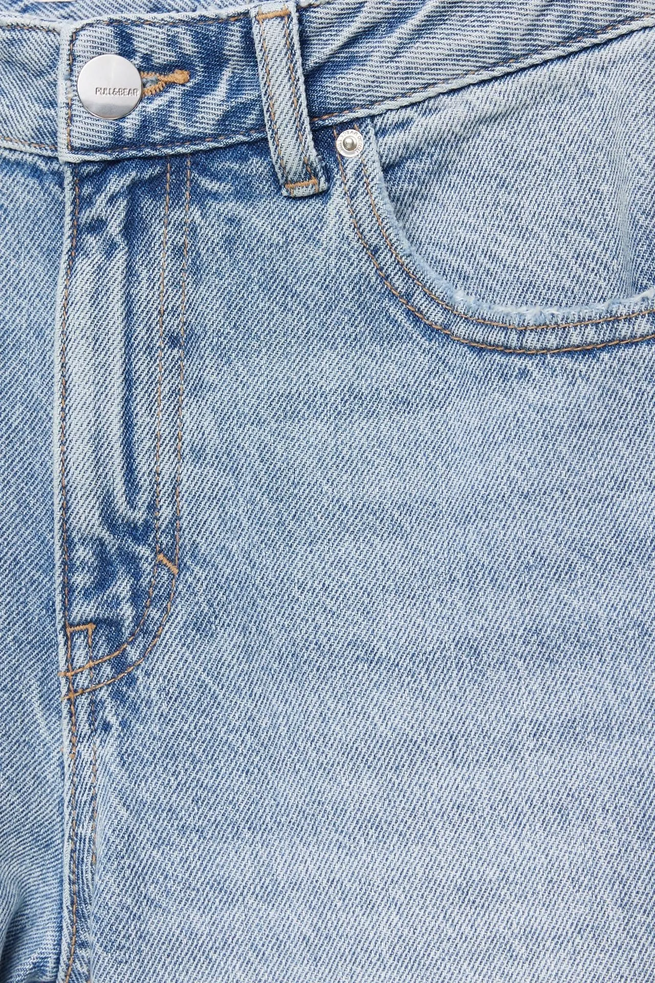 03 Pb Highwaist wide leg jeans Light blue color