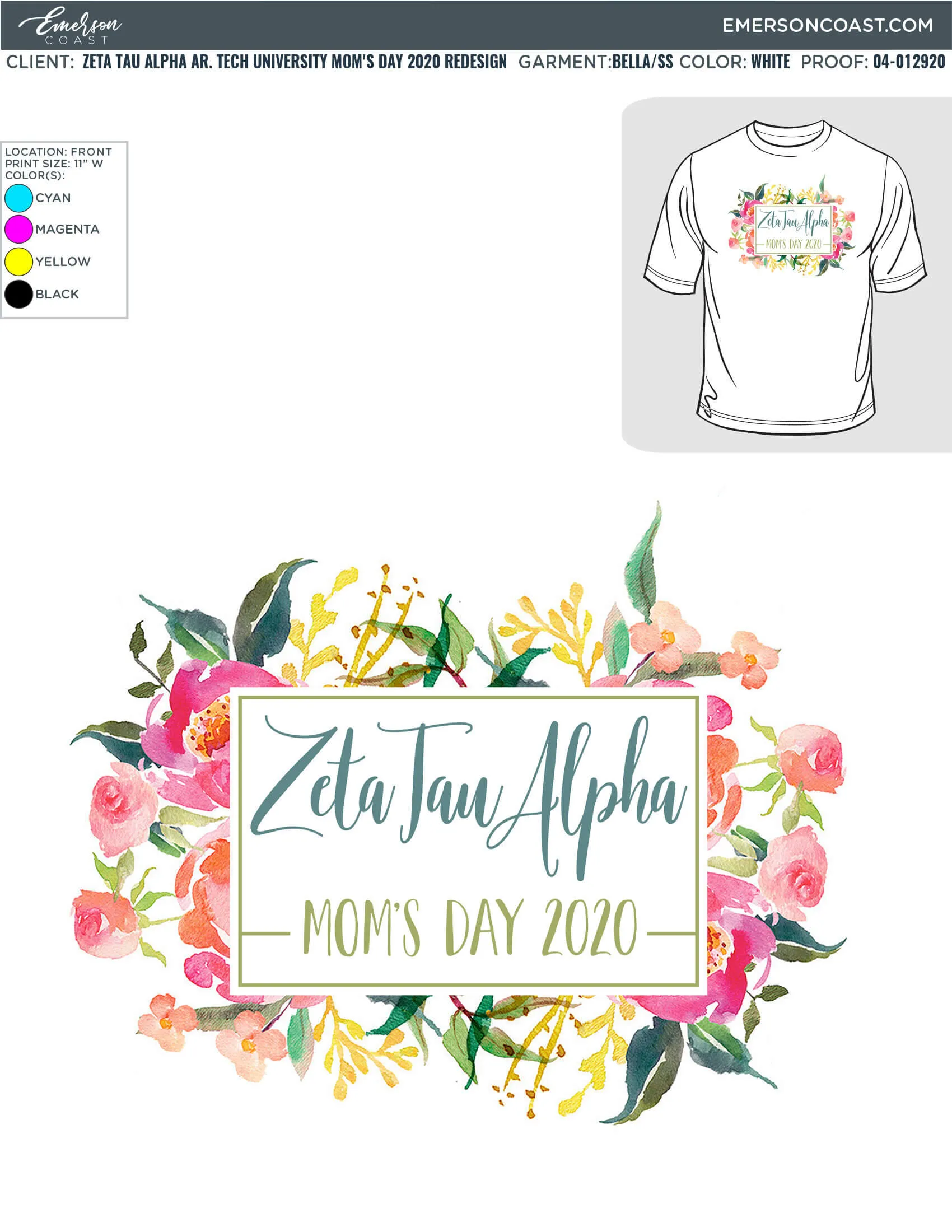 04-012920 Zeta Tau Alpha Arkansas Tech University Mom's Day 2020