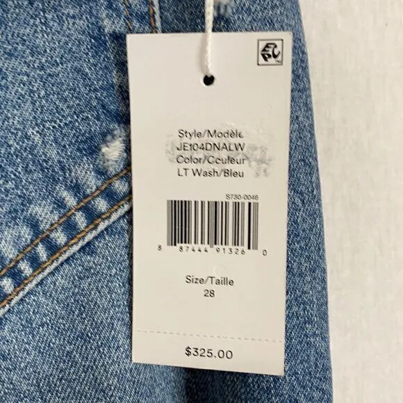 10 Crosby Derek Lam Mila Jeans. Size 28!New!