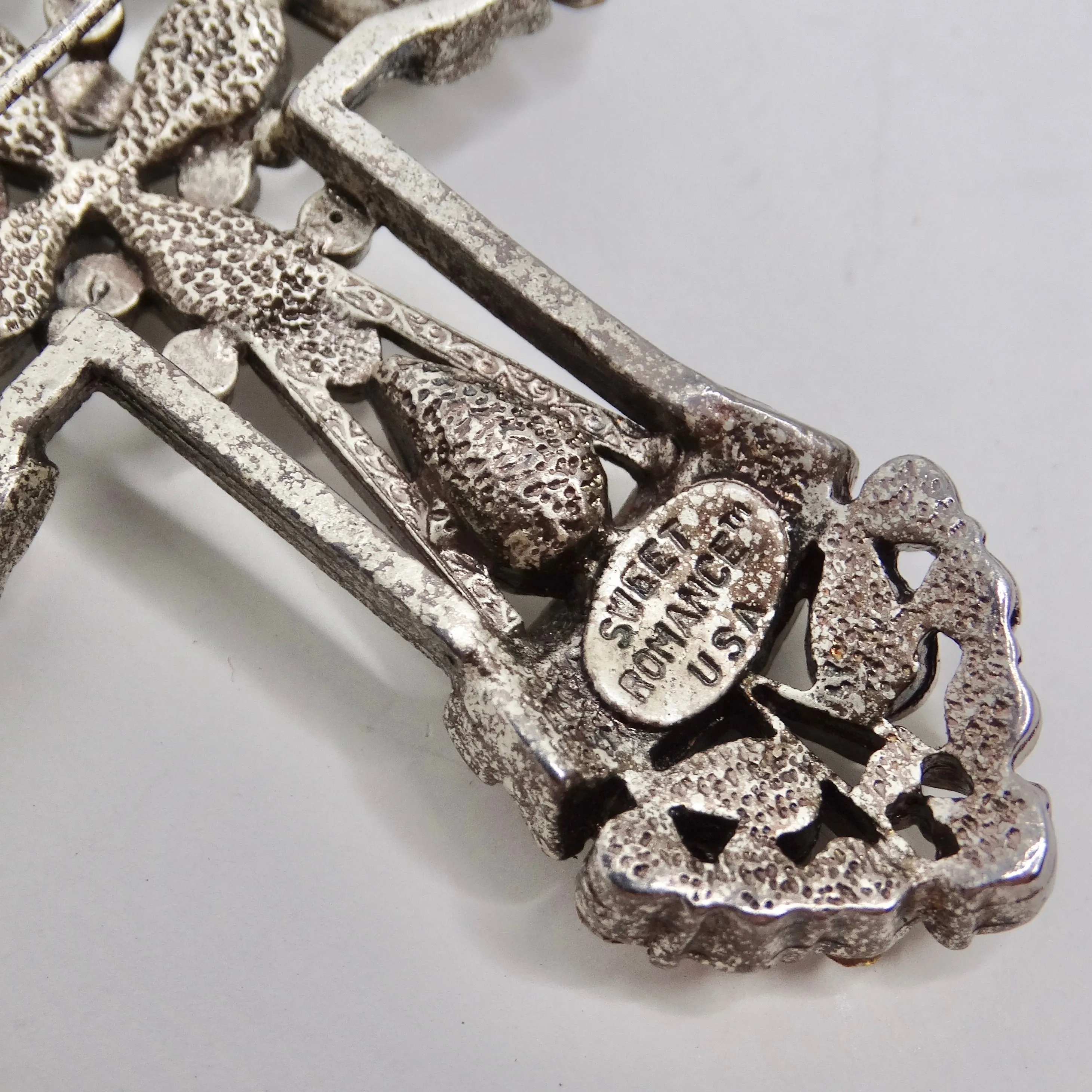 1990s Cross Pendent Adjustable Chord Necklace