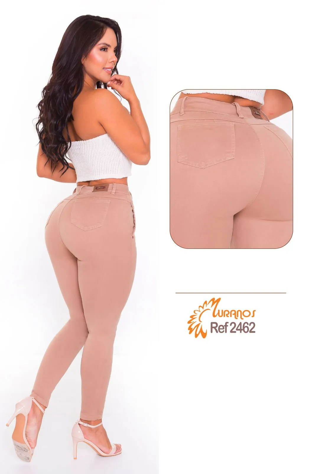 2462 100% Authentic Colombian Push Up Jeans