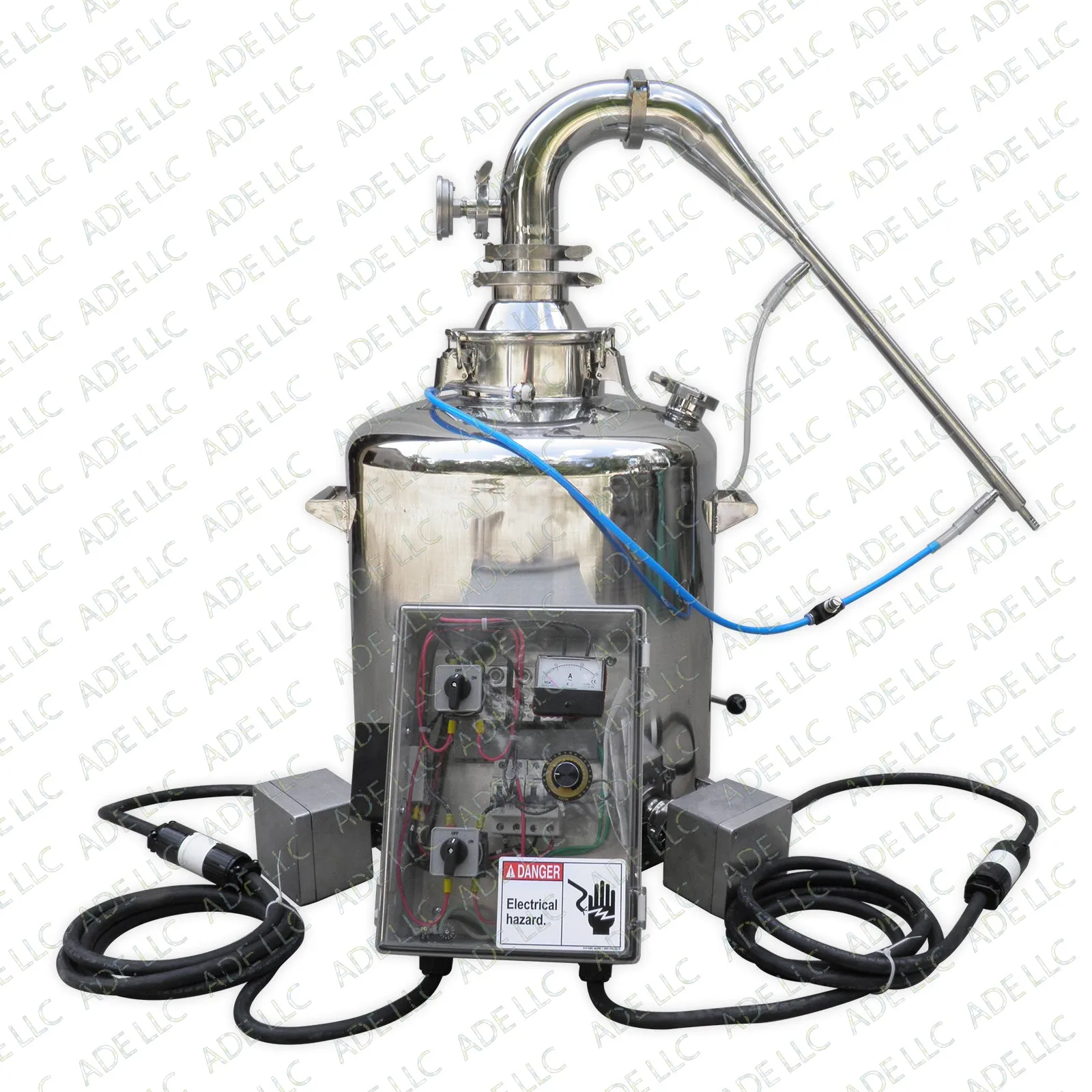 26 Gallon with 3" Stainless Whiskey Column, Cooling Kit and 11,000 Watt Heating System