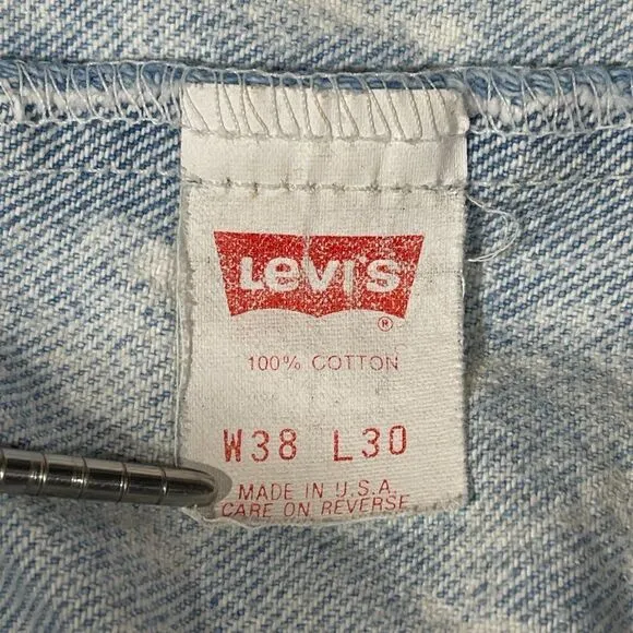 36w‎ 80s USA Vintage Levi’s 505 Acid Wash Cutoffs