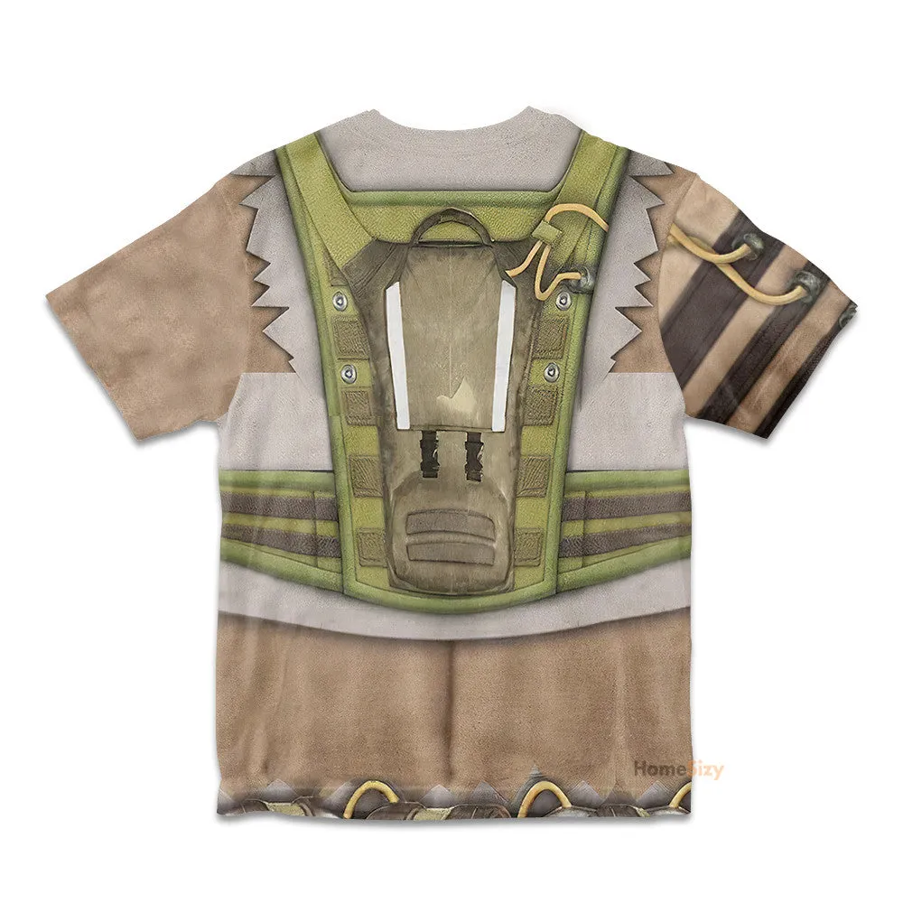 3D Apex Legends Octane Custom Cosplay Costume Kid Tshirt QT208521Hf