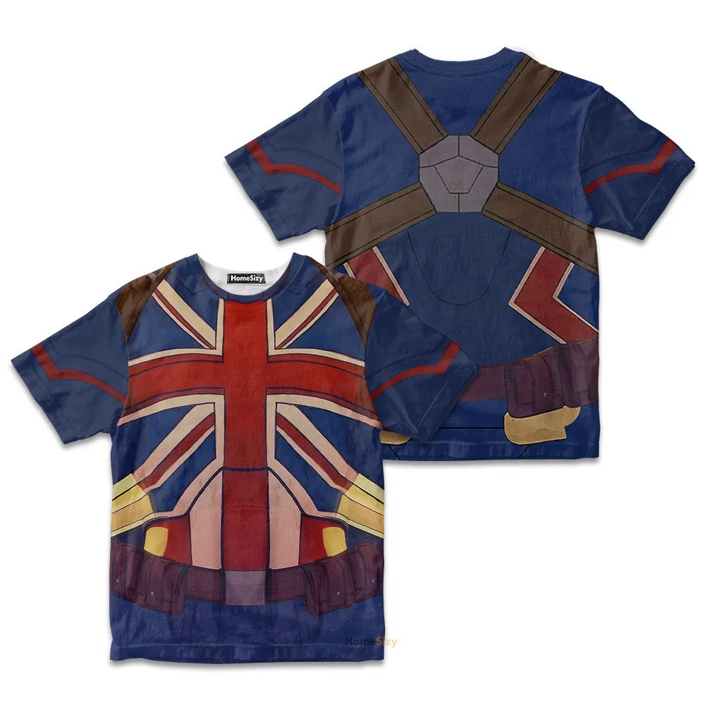 3D What If Captain Carter Kid Tshirt QT209016Hc