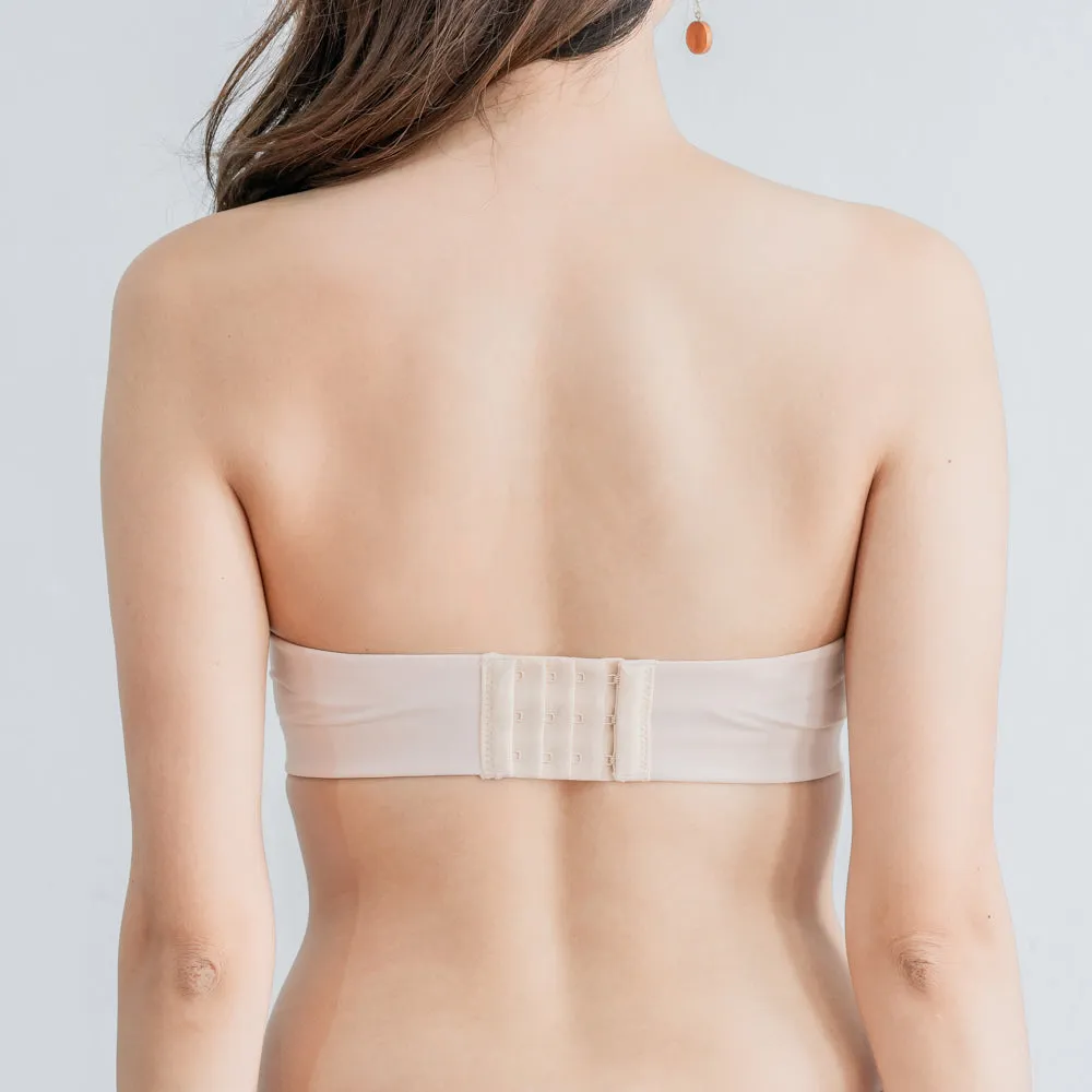 4th Gen X 100% Non-Slip Wireless Strapless Bra in Nude