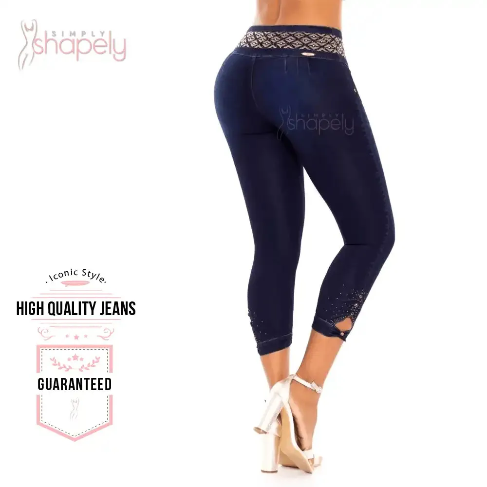 702417 COLOMBIAN BOOTY LIFTING JEANS