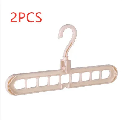 9-hole Clothes Hanger Organizer, Space Saving Hanger organizer