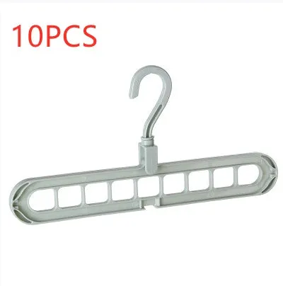 9-hole Clothes Hanger Organizer, Space Saving Hanger organizer