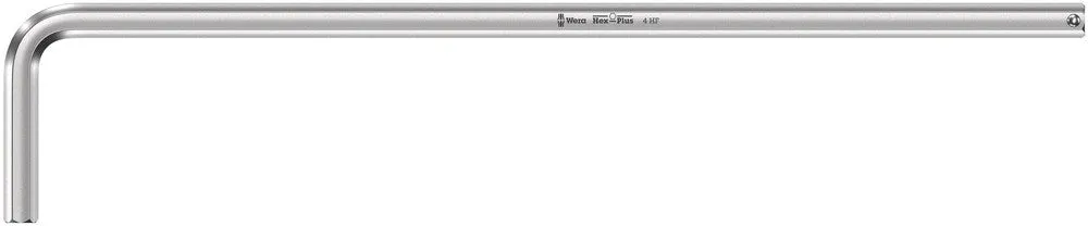 950 L HF L-key, metric, chrome-plated, with holding function, 4 x 140 mm