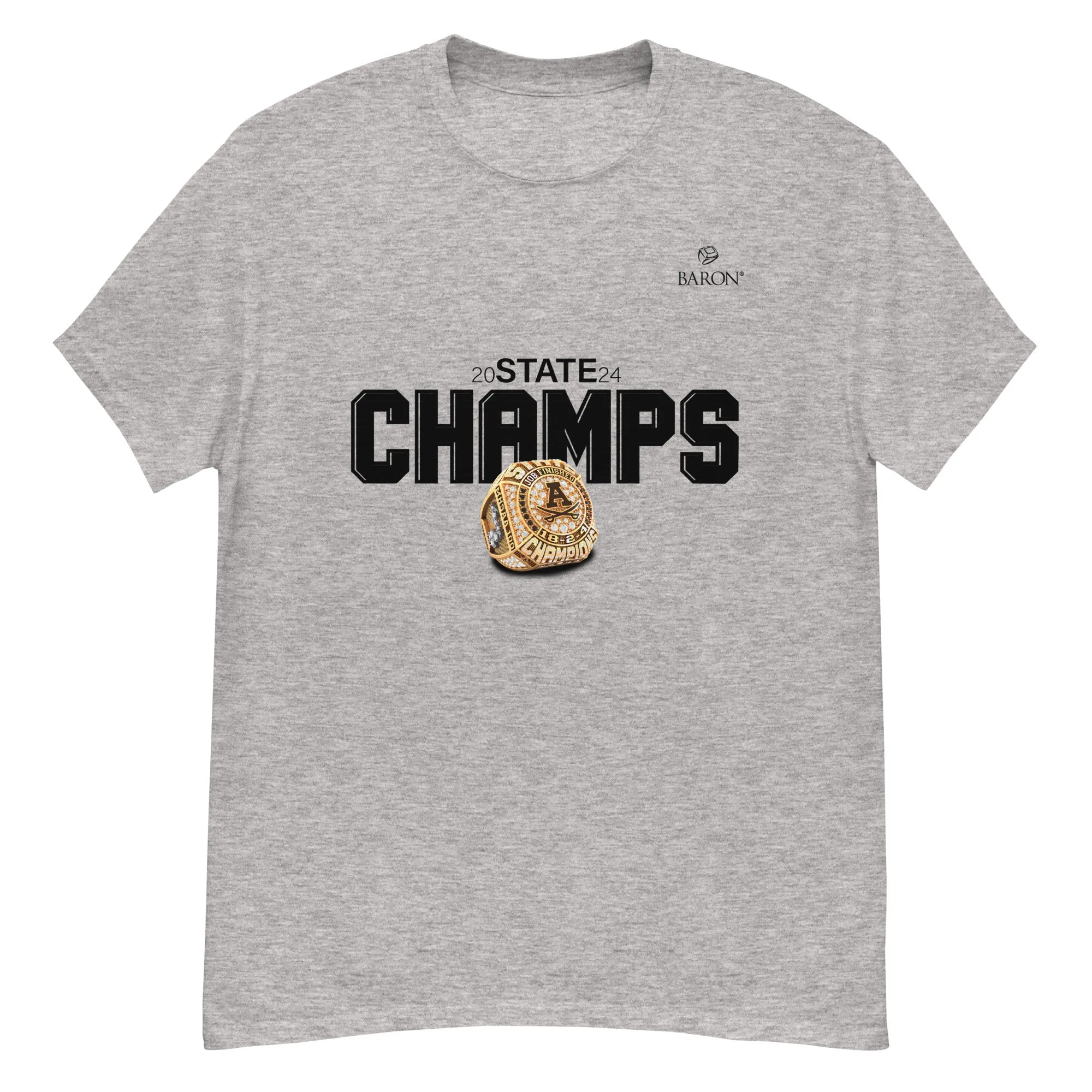 Adams High School Soccer 2024 Ring 2 Championship T-Shirt