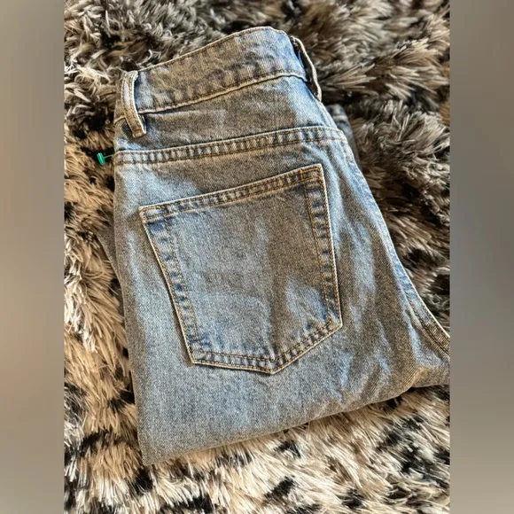 Adika Flame Graphic Light Wash Slim Straight Jeans​