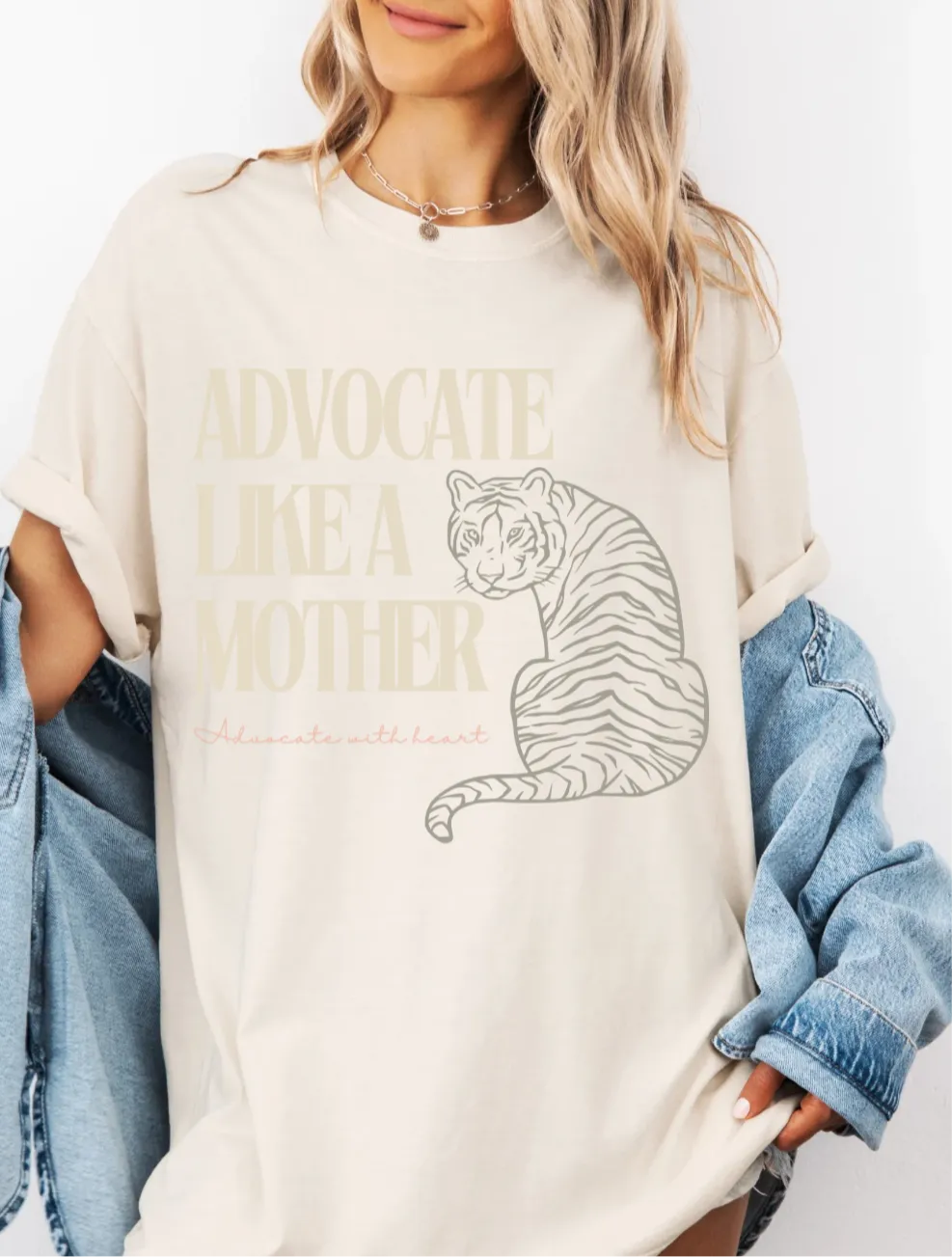 Advocate Like a Mother Tiger Tee
