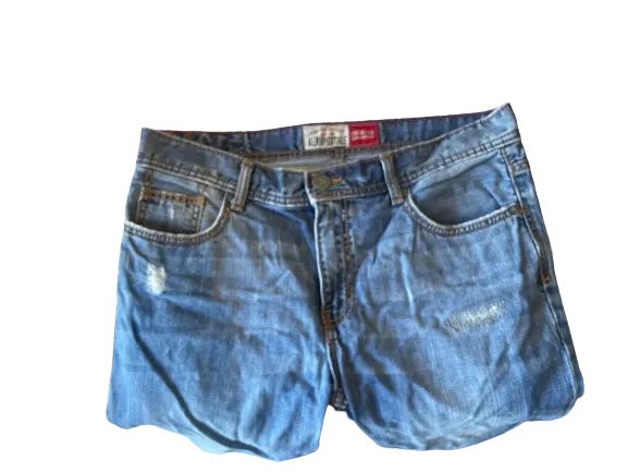 Aeropostale Driggs Slim Bootcut Distressed Jeans