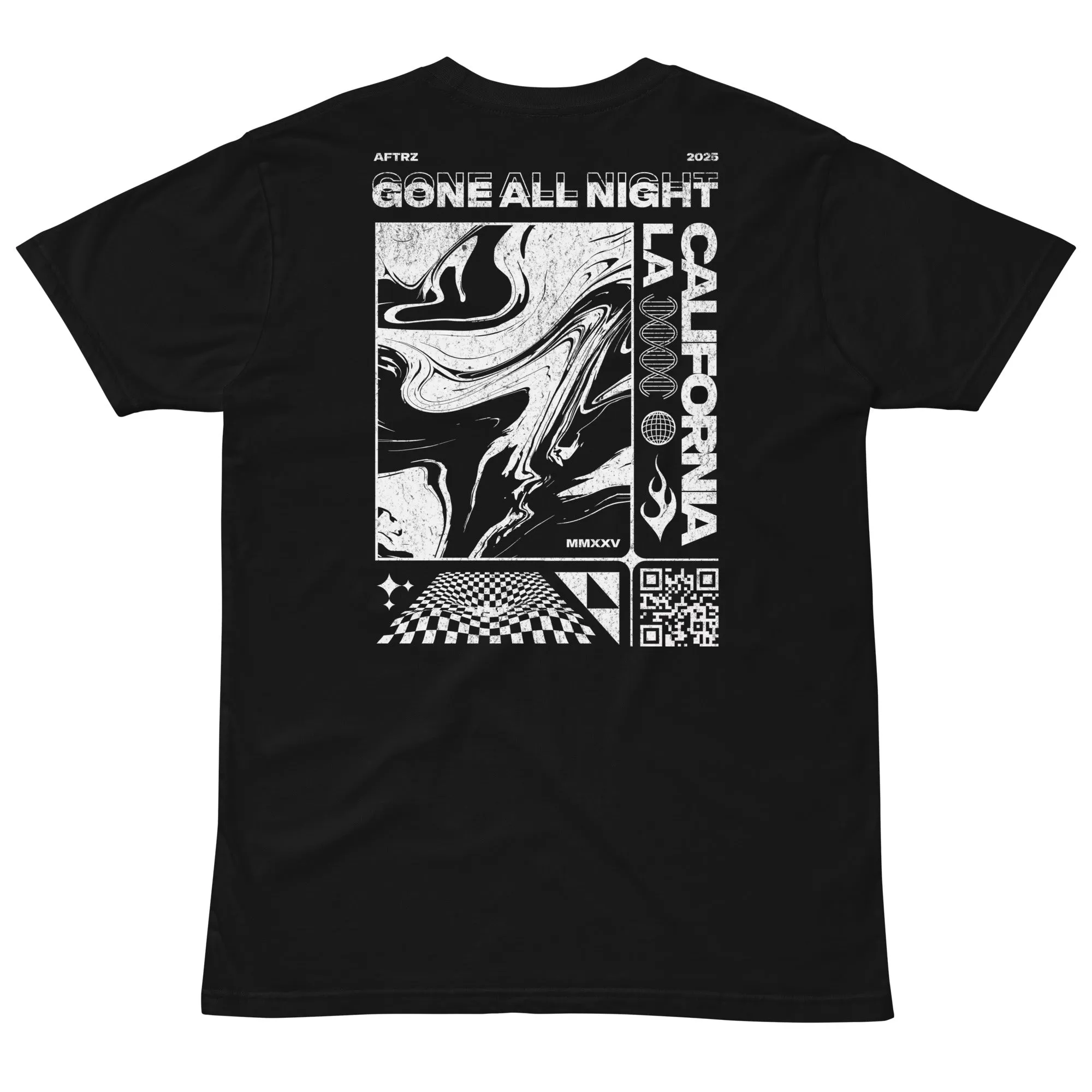 Aftrz Gone All Night Short Sleeve T-Shirt