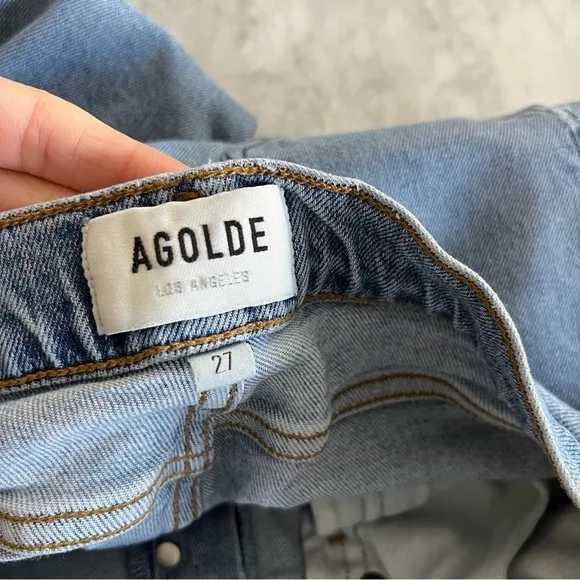 AGOLDE Nico High Rise Slim Fit Jeans