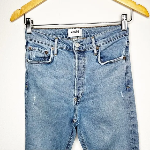 AGOLDE Nico High Rise Slim Fit Jeans