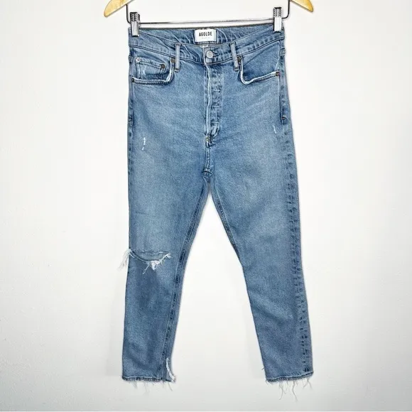 AGOLDE Nico High Rise Slim Fit Jeans