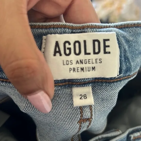 Agolde Sophie High Rise Jeans
