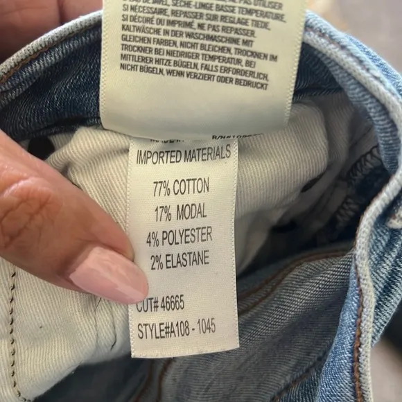 Agolde Sophie High Rise Jeans