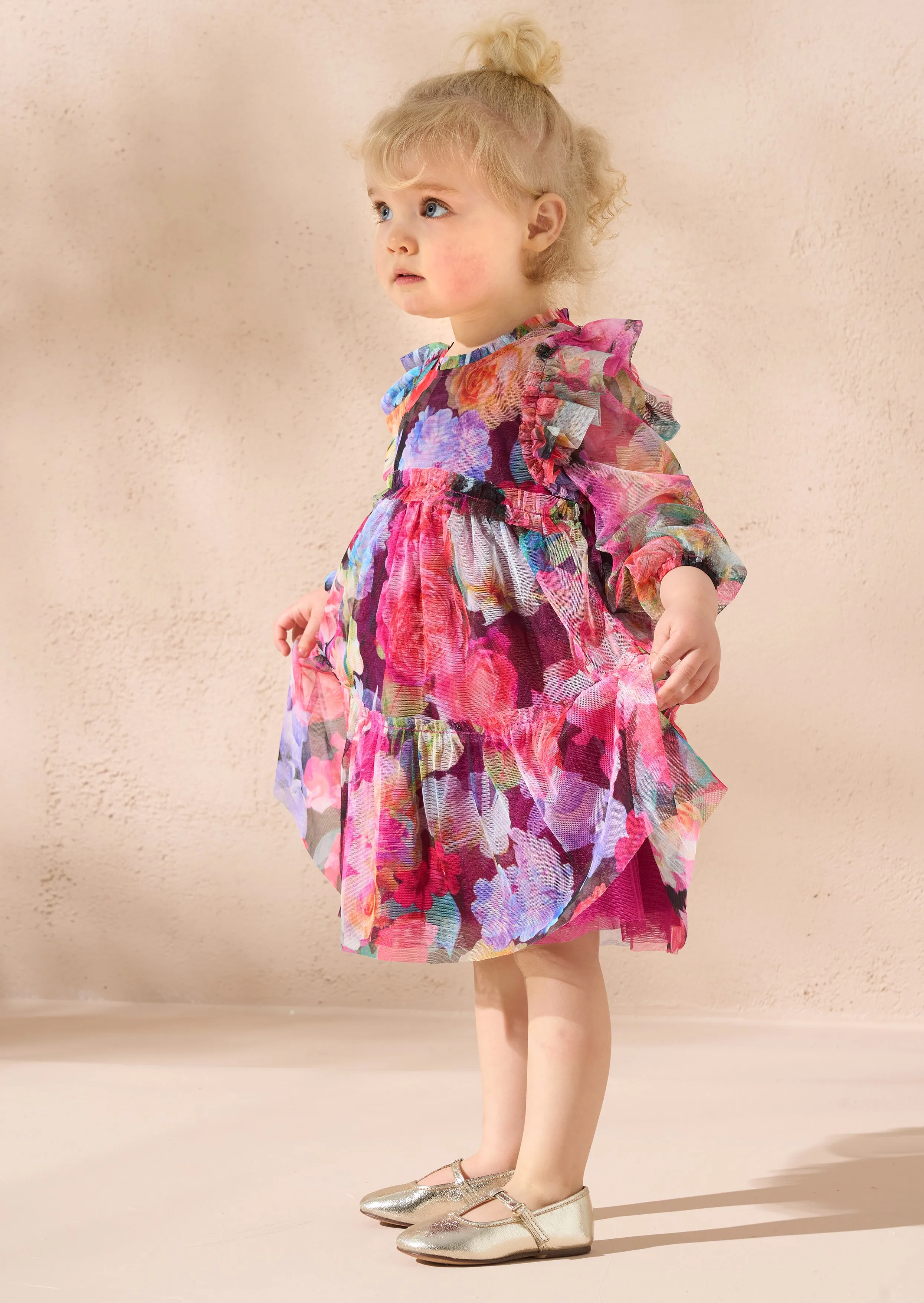 Alessia Baby Floral Print Dress