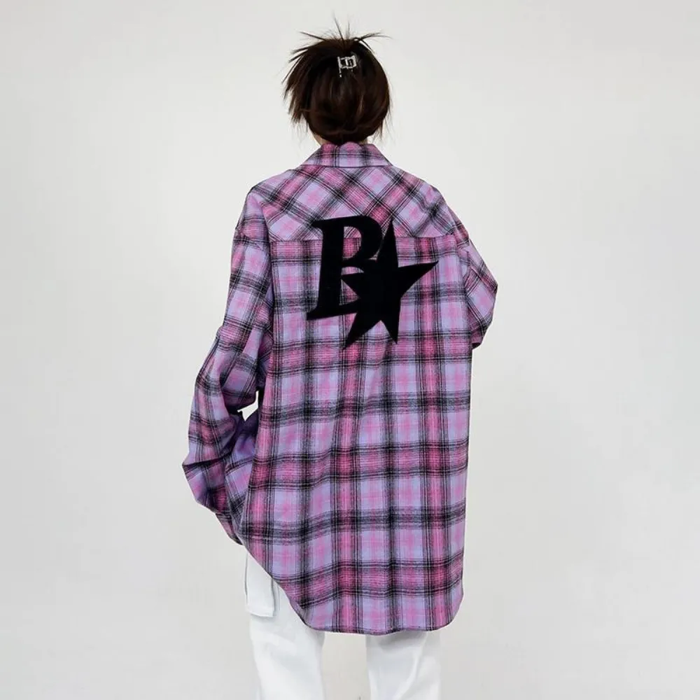 American Vintage Embroidery Long Sleeves Shirt