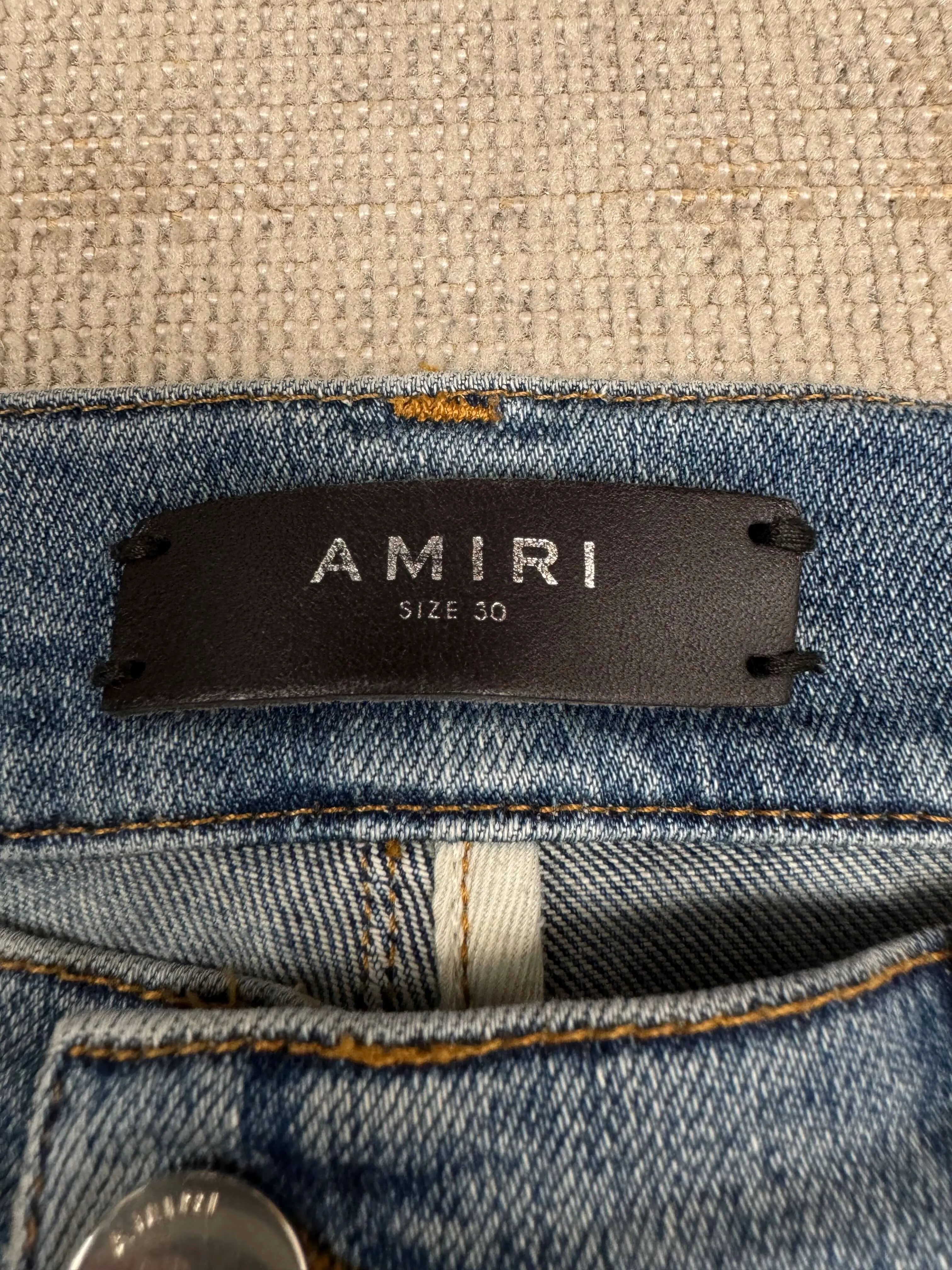 Amiri MX1 Jeans - Light Blue Denim