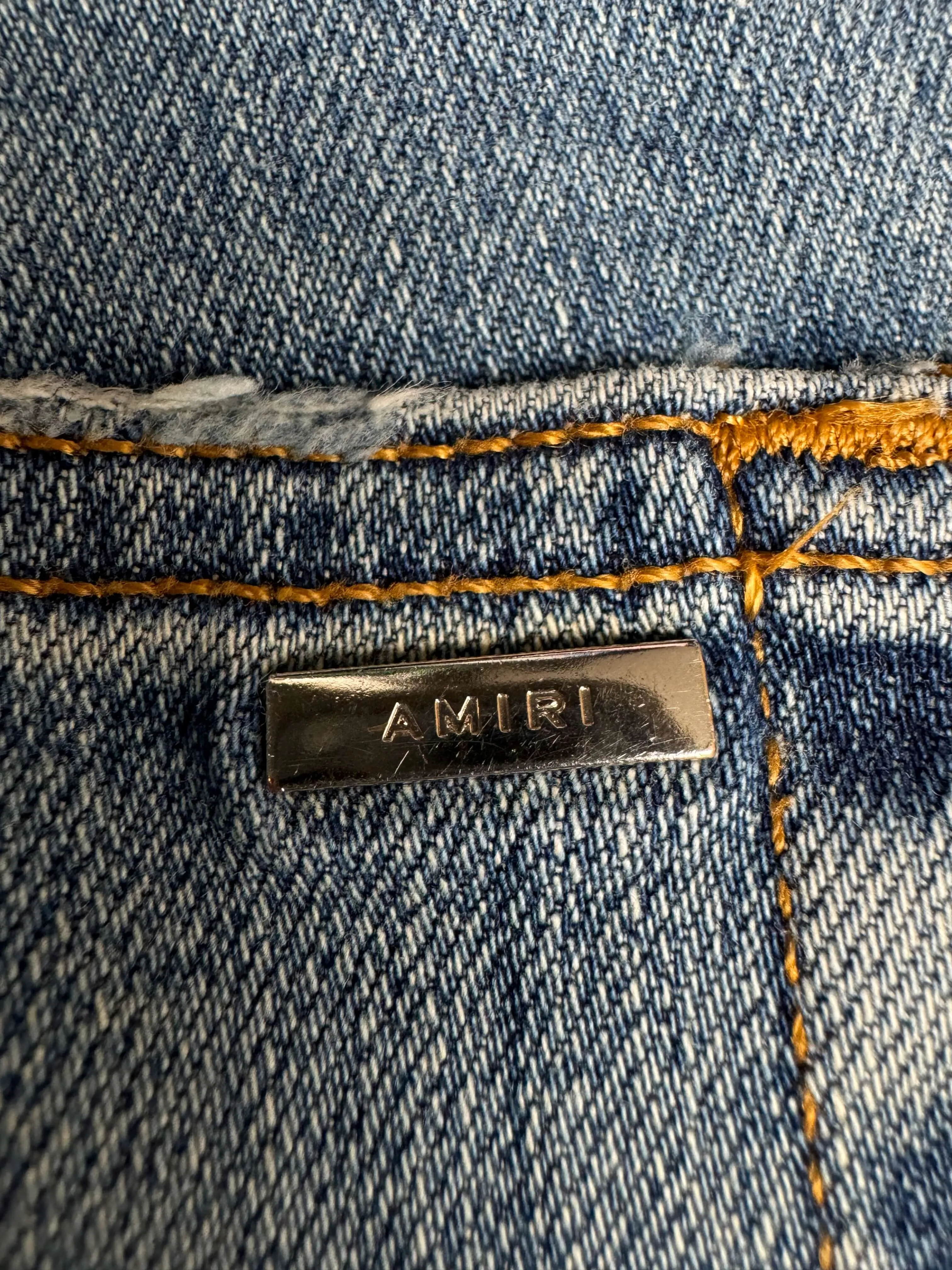 Amiri MX1 Jeans - Light Blue Denim