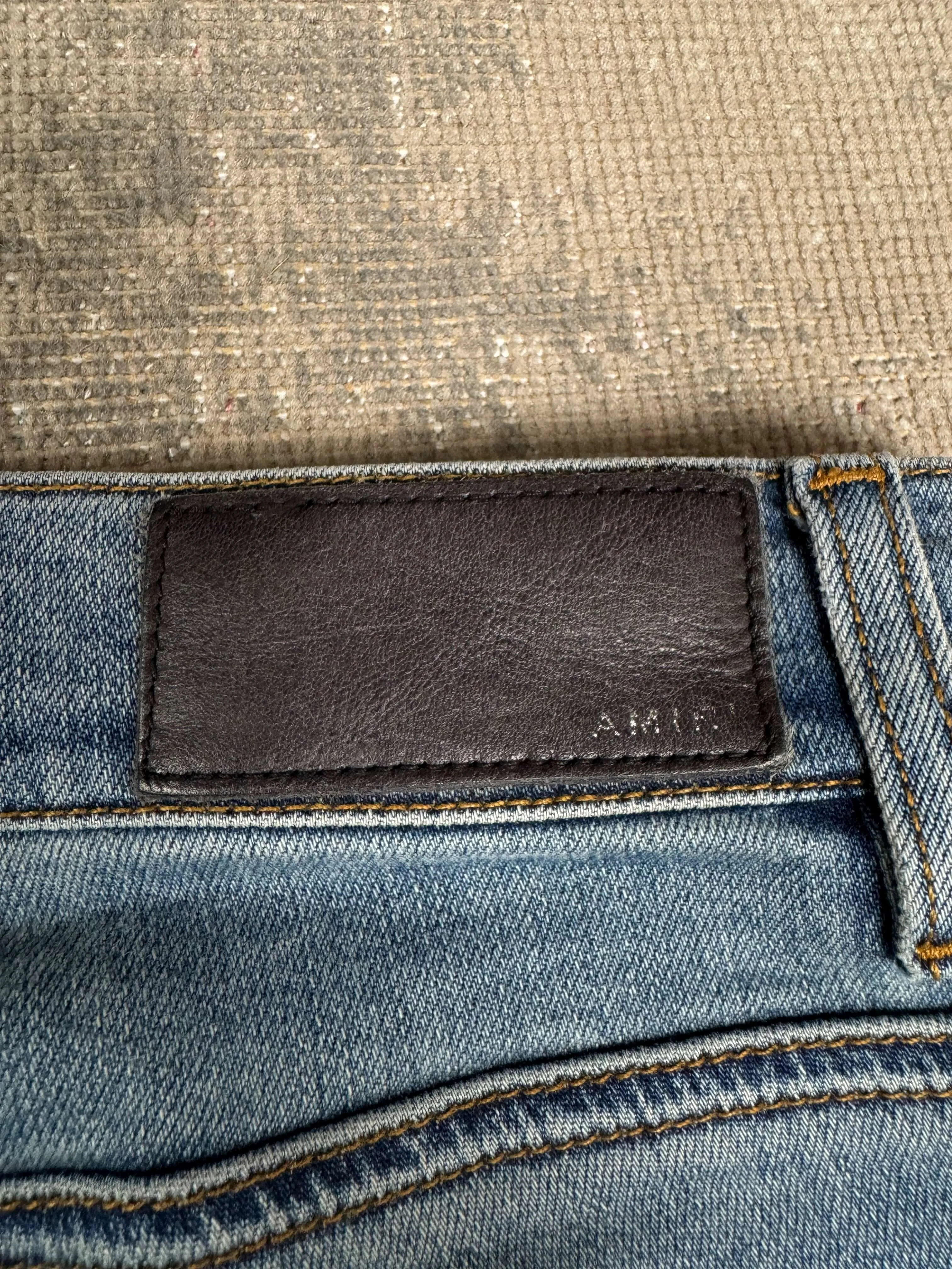 Amiri MX1 Jeans - Light Blue Denim
