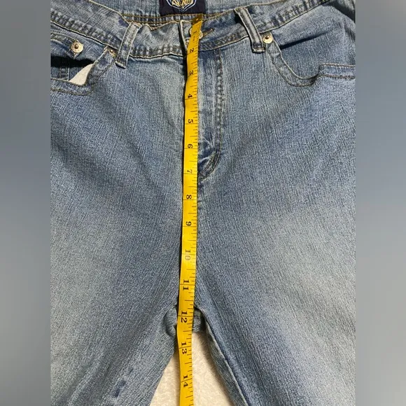 Angels Vintage Y2K Light Wash Rhinestone Sequin Jeans