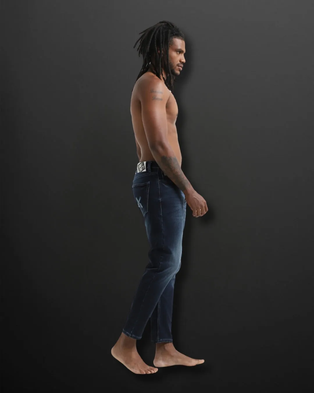 ANKLE FIT JEANS