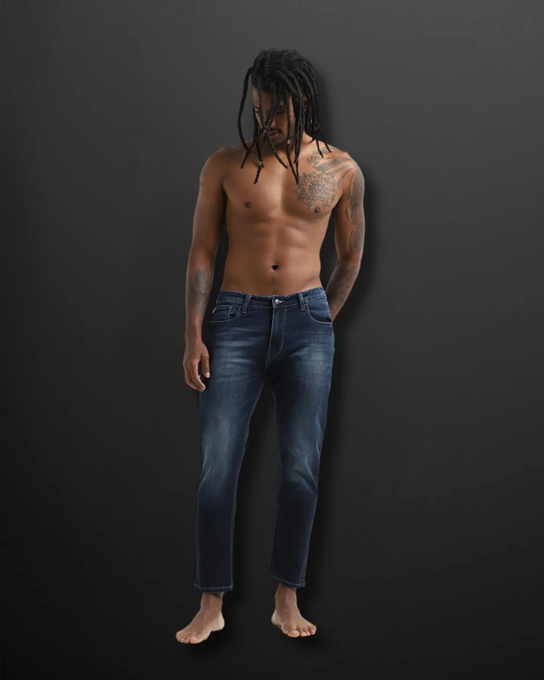 ANKLE FIT JEANS