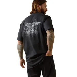 Ariat Men's Rebar Cotton Strong Anvil Force T-Shirt (Charcoal Heather)