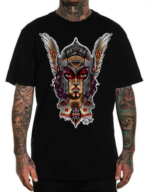 Art Society x Retro Kings VALKYRIE TEE BLACK