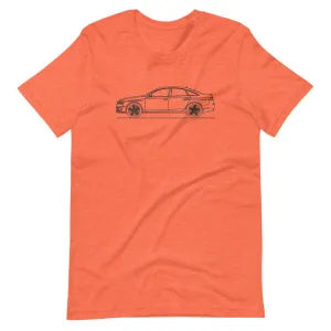 Audi C6 RS6 Sedan Silhouette T-shirt