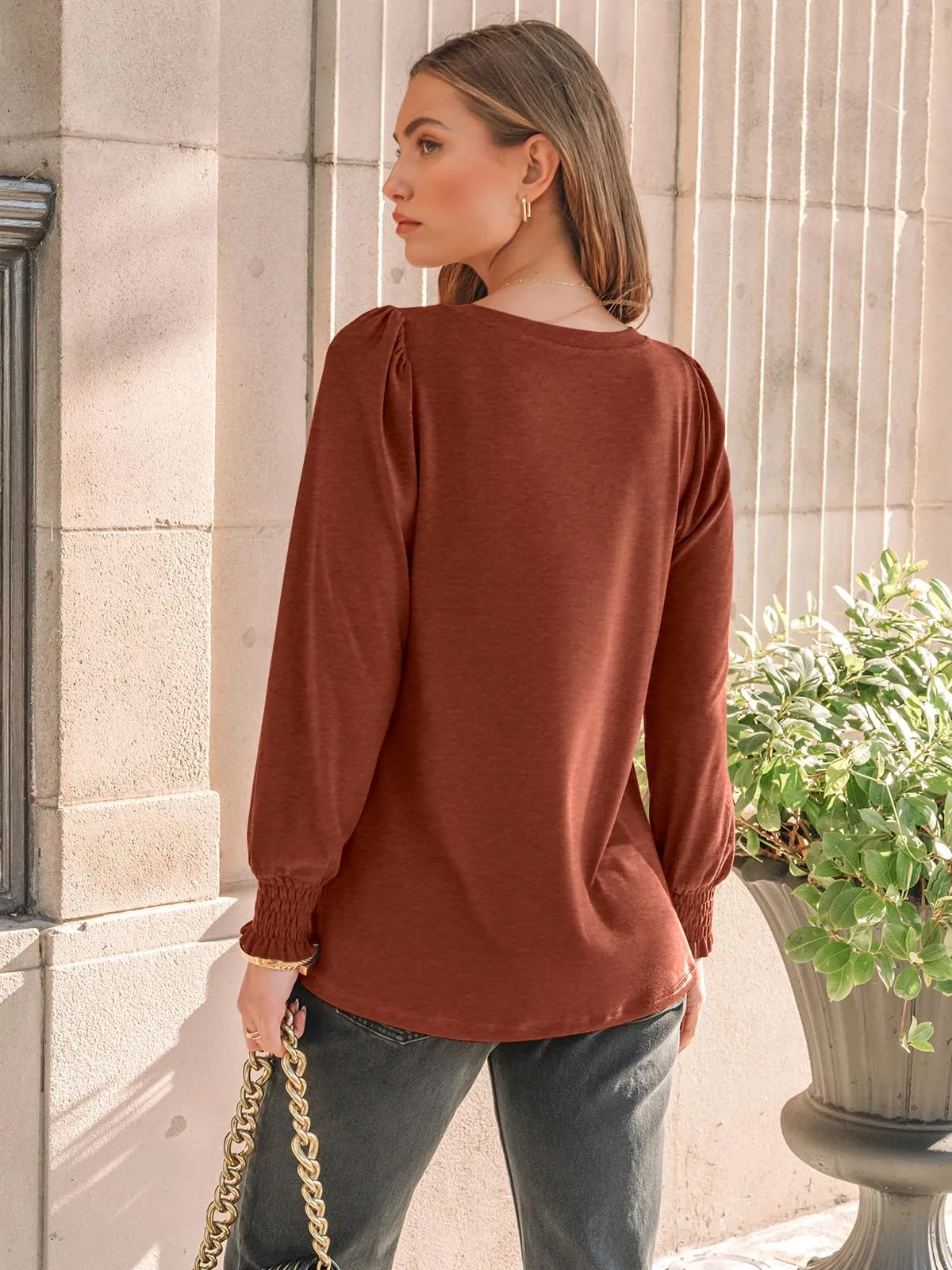 AUTOMET Long Sleeve Shirts Womens Fall Fashion 2024 Business Casual Tops Womens Trendy Dressy Blouses Cute Work Loose Fit Tee T Tshirts Ladies Tunic Clothes Outfit Clothing Sweaters
