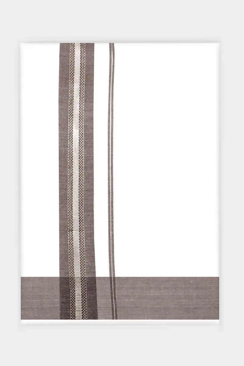 Aylan Yadav - Brown Smooth Cotton Double Layered Dhoti With Fancy Borders | Uathayam