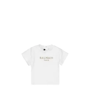 Balmain Kids Toddler's Front Logo T-shirt