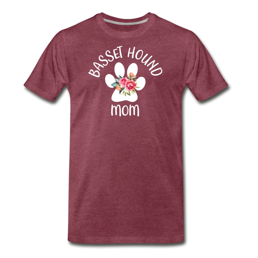 Basset Hound Mom Men's Premium T-Shirt (CK1529)