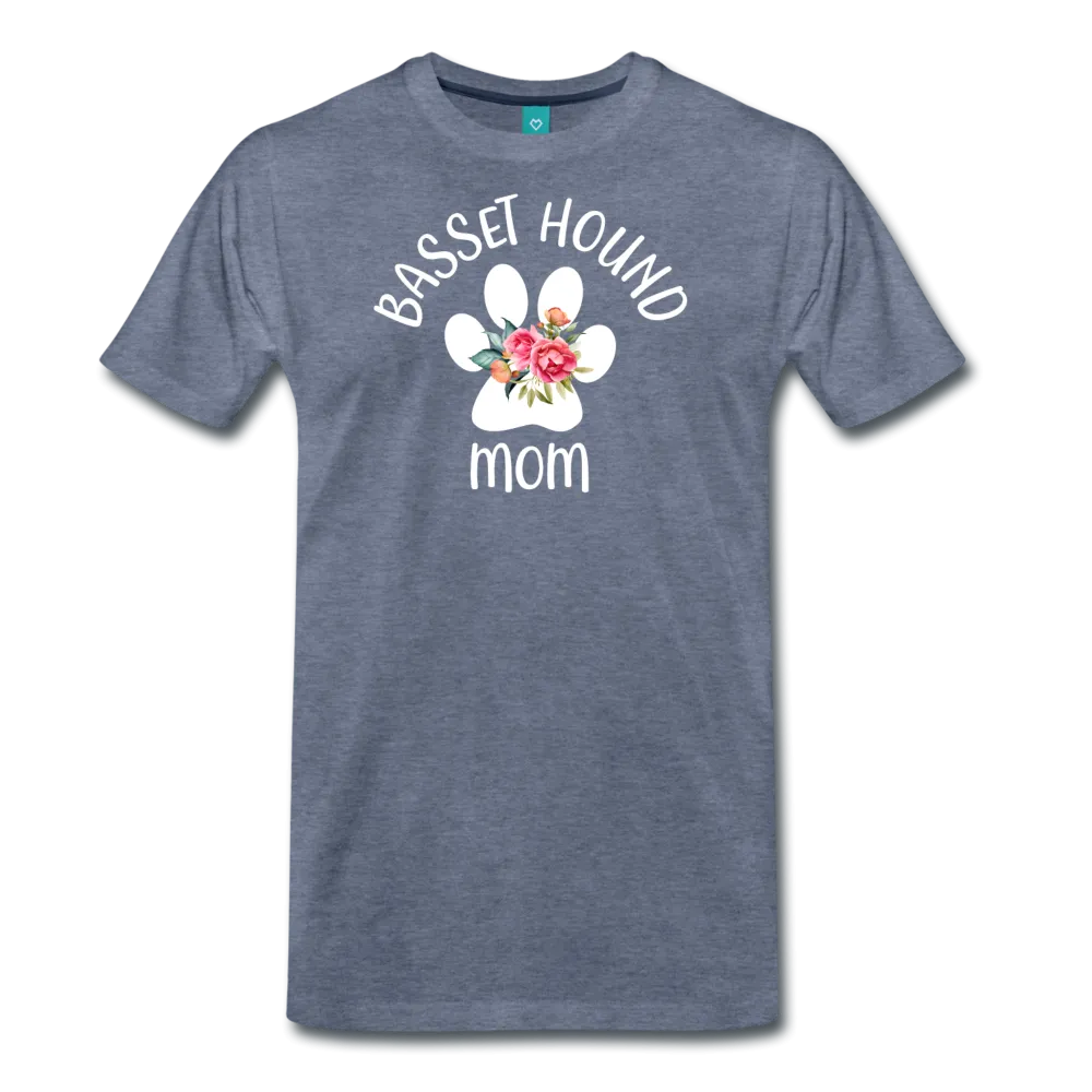 Basset Hound Mom Men's Premium T-Shirt (CK1529)