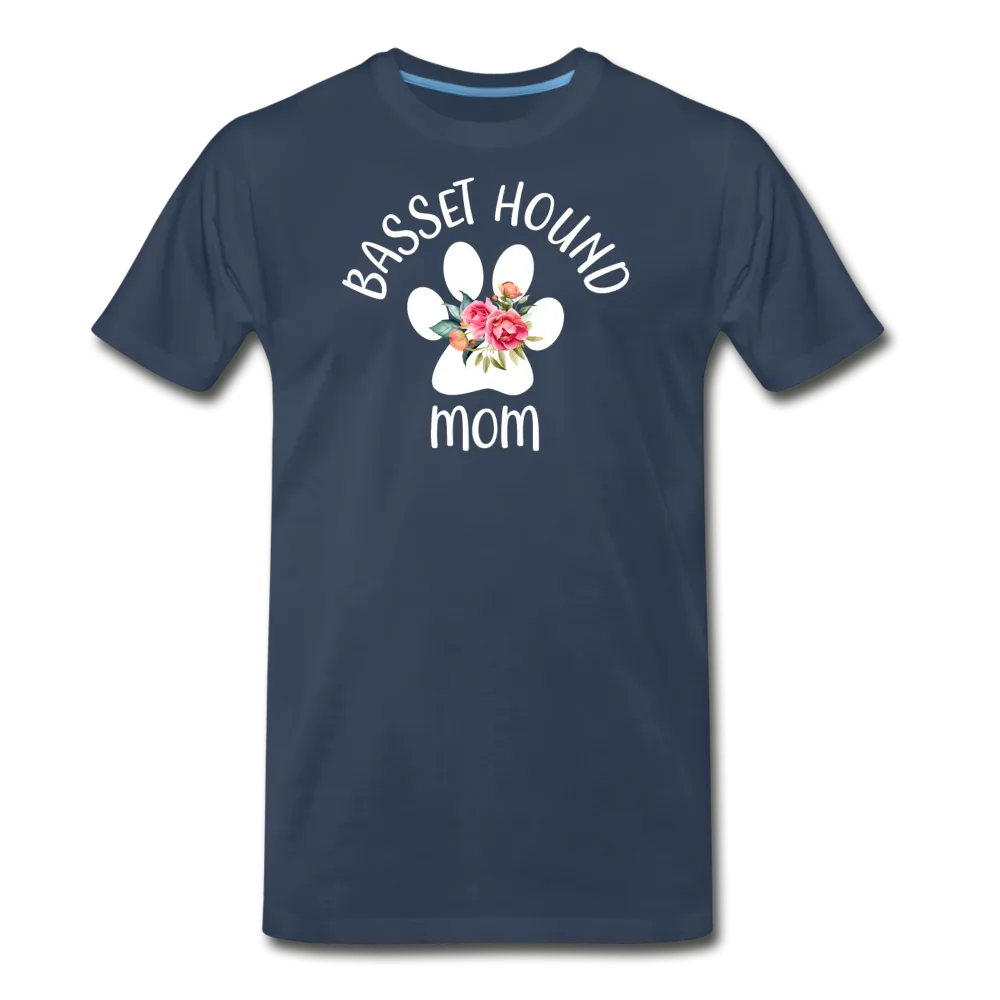 Basset Hound Mom Men's Premium T-Shirt (CK1529)