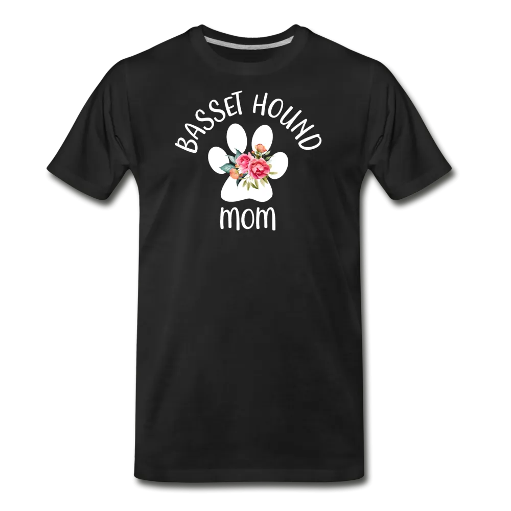 Basset Hound Mom Men's Premium T-Shirt (CK1529)