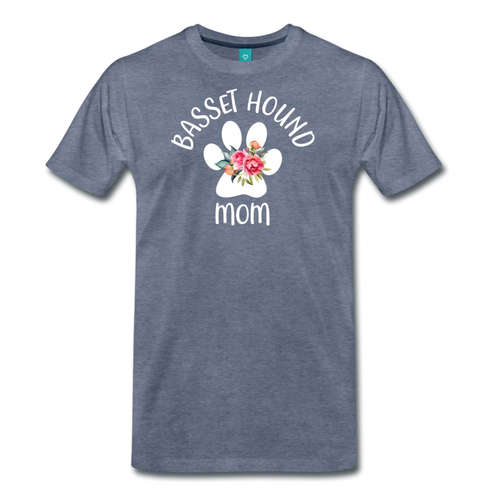 Basset Hound Mom Men's Premium T-Shirt (CK1529)