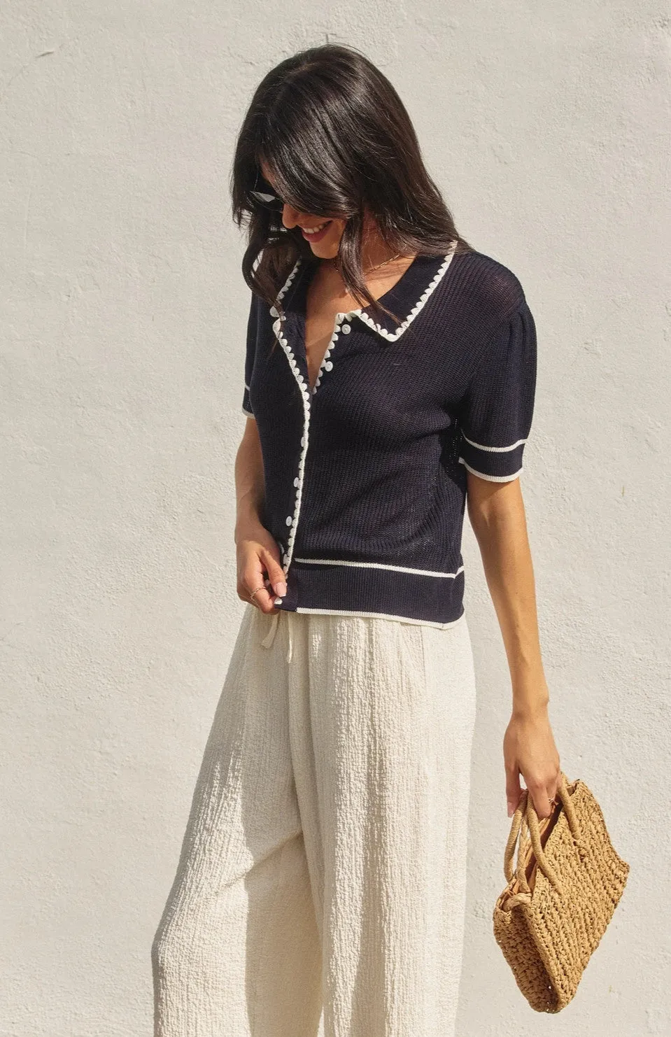 Bay Breeze Knit Top